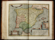 Hispaniae veteris Descriptio. Ex conatibus Geographicis Abrah. Ortely.