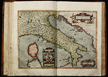 Italiae Veteris Specimen. Cum privilegio decennali 1584.