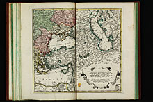 Tabula Geographica Europae ad emendatiora Exempla adhuc edita jussu Acad. Reg. scient. et litt. eleg. Boruss. descripta. [4]