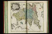 Tabula Geographica Angliae Et Walliae ad emendatiora exempla adhuc edita jussu Acad. Reg. scient. et litter. eleg. Boruss. descripta.