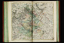 Mappa Geographica Landgrav. Thuringiae cum Regionibus Adiacentibus ...