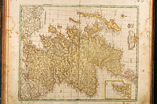 Tabula Geographica Scotiae ad emendatiora quae adhuc prodierunt exempla jussu Acad. Reg. Scient. et Eleg. Litt. descripta