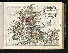 Magna Britannia complectens 
Angliae, Scotiae et Hiberniae Regna.