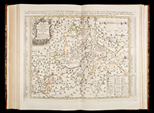 Accurate Geographische Delineation ... Altenburg ... Sachsen-Gothaischen Aemmter Altenburg und Ronneburg