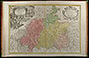 1750 Silesia, Schlesien Atlas by Homann