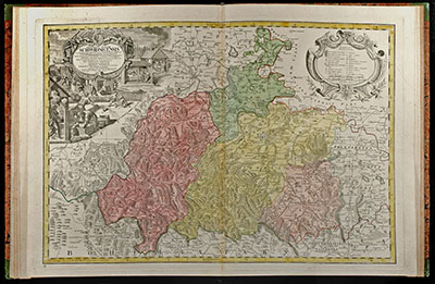Atlas Silesiae Id Est Ducatus Silesiae Generaliter Quatuor Mappis Nec Non Specialiter XVI Mappis Tot Principatus Repraesentantibus Geographice Exhibitus 